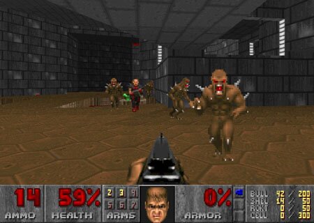 бесплатно скачать игру Doom 1 - фото 3